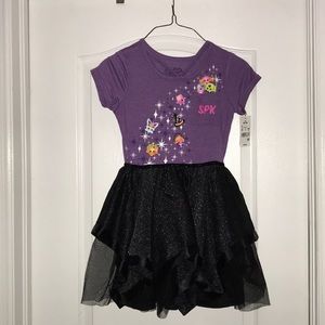 SHOPKINS GIRLS DRESS SIZE:M 7/8 BRAND NEW WITH TAG
